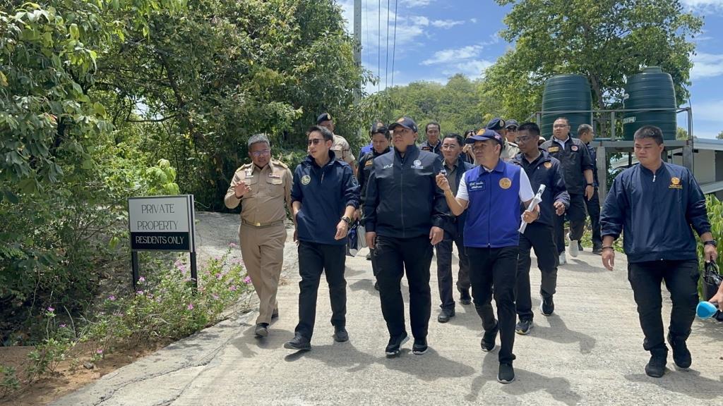 "พลพีร์-วรศิษฎ์" บุกเกาะพะงัน ตรวจโรงแรมเถื่อน ที่ดินนอมินี ร้านกัญชา  พบคนไทยเป็นนอมินี 104 บริษัท